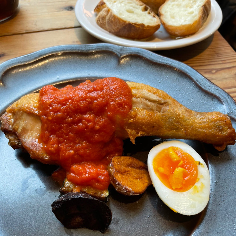 骨つきチキングリル(ESPRESSO D WORKS 池袋)