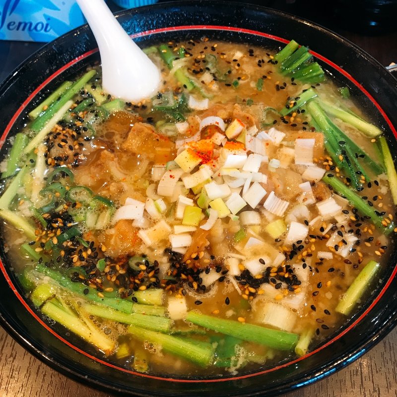 かぶらげラーメン(がんこや　かるがん　つくば店)