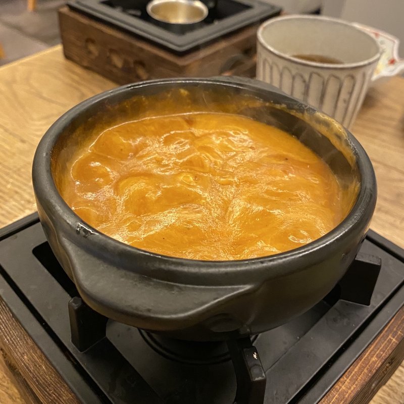 カレーチーズフォンデュ(栄の串 せぶん)