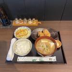 からあげ定食(ハーフ)