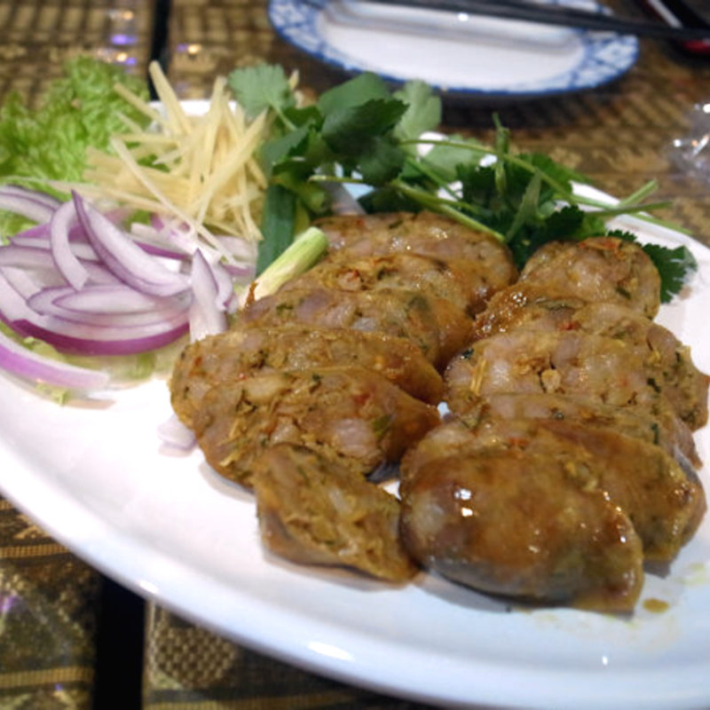 チェンマイソーセージ(泰国料理シーバンコク)