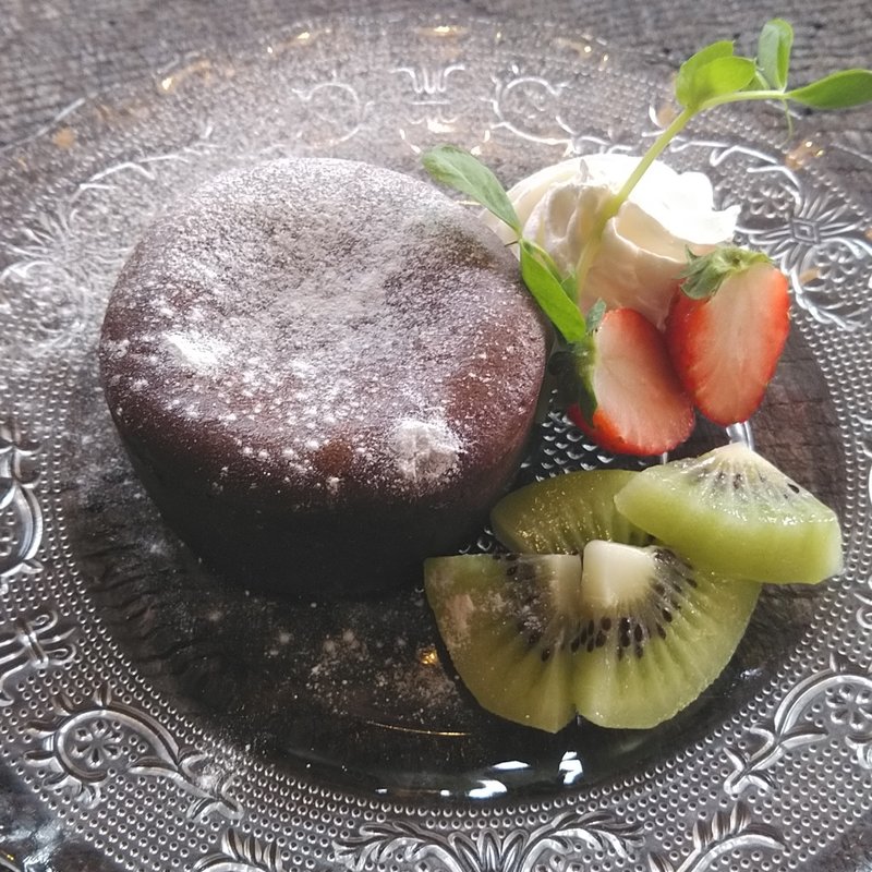 フォンダンショコラ(喫茶去 じゅげむ)