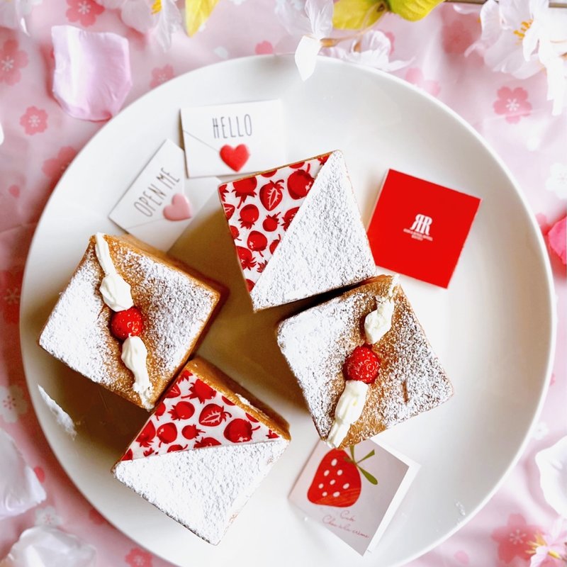 ストロベリーキューブシュークリーム(リーガロイヤルホテル京都 )