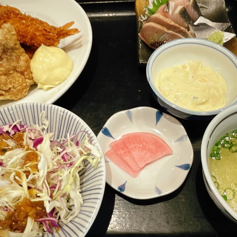 特大!!ホームラン定食(酒場ばんと)
