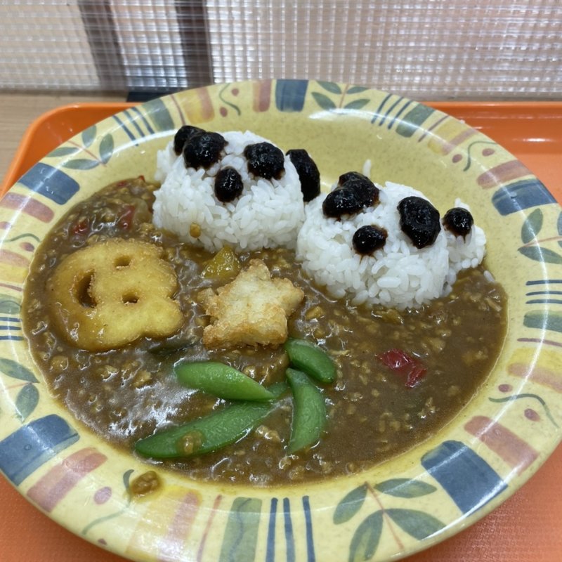 双子のベジパンダカレー(チカショク さくら)