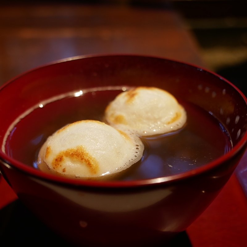 つぶらぜんざい(たねや近江八幡本店)