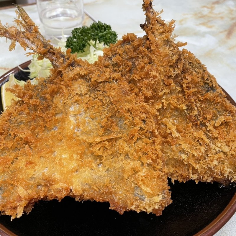 アジフライ定食(お食事　まるやま )