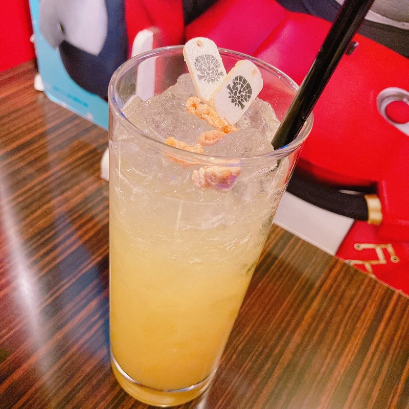 干し柿みかんサイダー(スーパー戦隊レストラン)