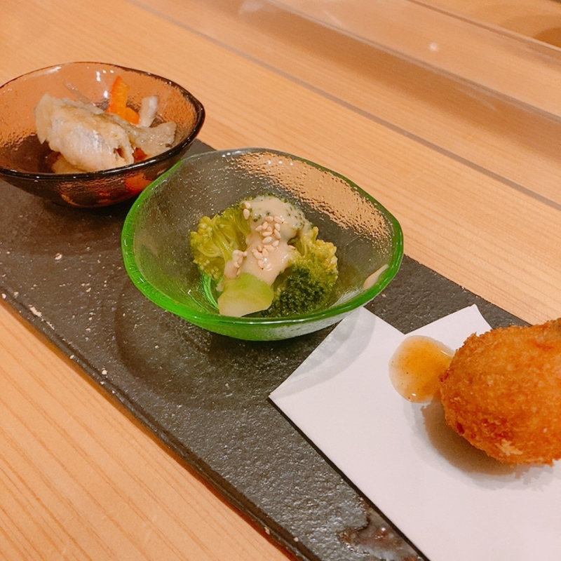 お通し3品(横川橋 康次郎 )