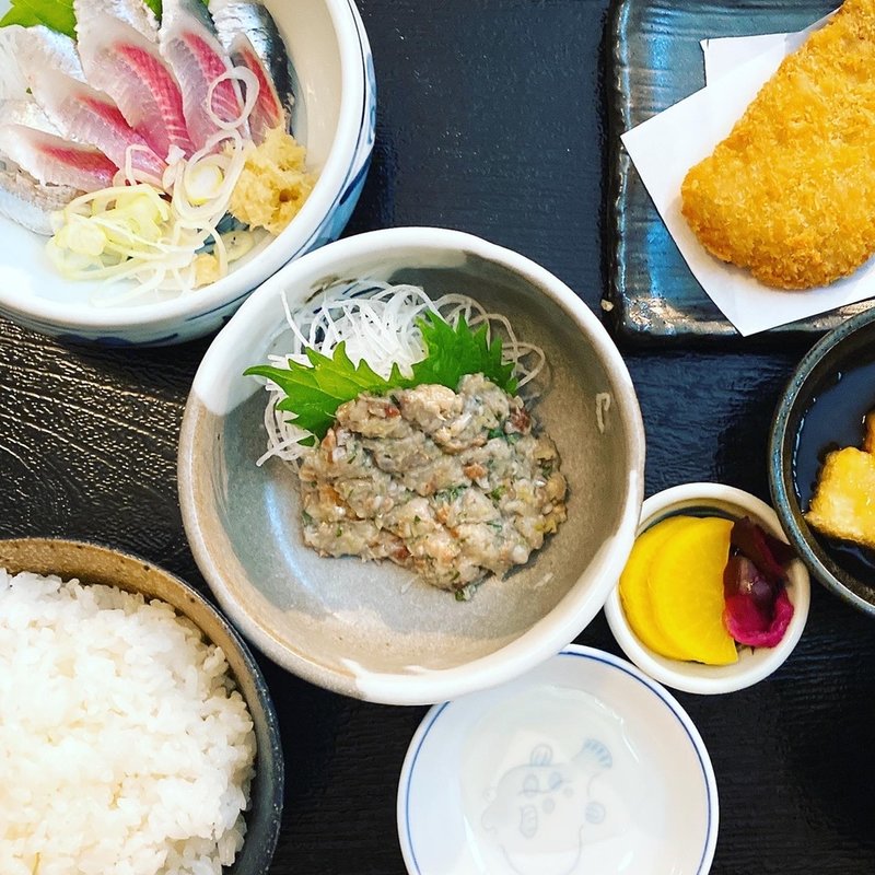 いわし三昧定食(升や (ますや) 千葉本店)