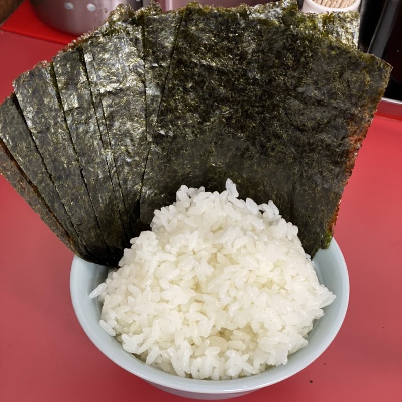 半ライス(ラーメン山岡家 狸小路4丁目店)