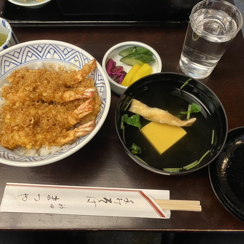 かき揚げ丼(神田まつや)