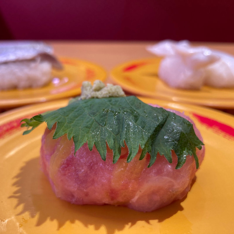 まぐろのおはぎ(スシロー 多摩センター店)