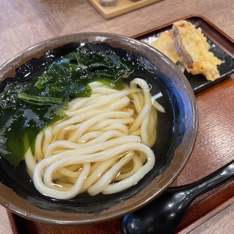 かけうどん(香川一福　矢場町店)