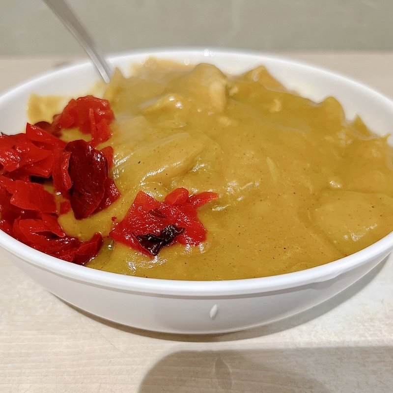 カレーライスミニ(万代バスセンター)