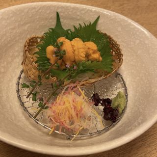 1品料理 うに(日本料理 魚つぐ )