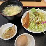 日替わり定食（叉焼麺と炒飯）(海老匠)