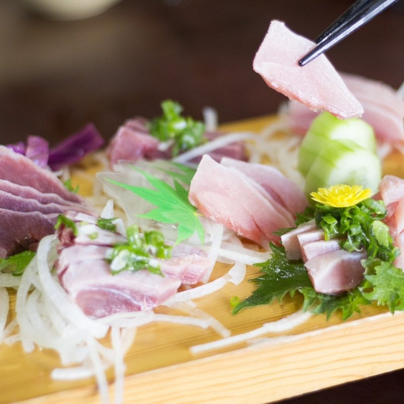 軍鶏刺身盛り合わせ(むつ屋 )