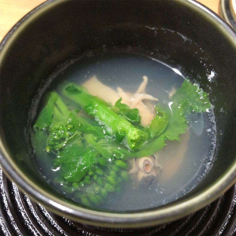 蛤のお吸い物(蕎麦前ごとう)