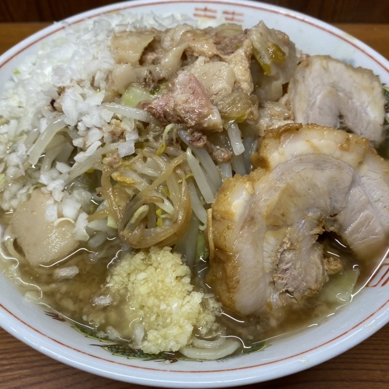 ラーメン＋玉ねぎ(ラーメン二郎 亀戸店 （らーめんじろう）)
