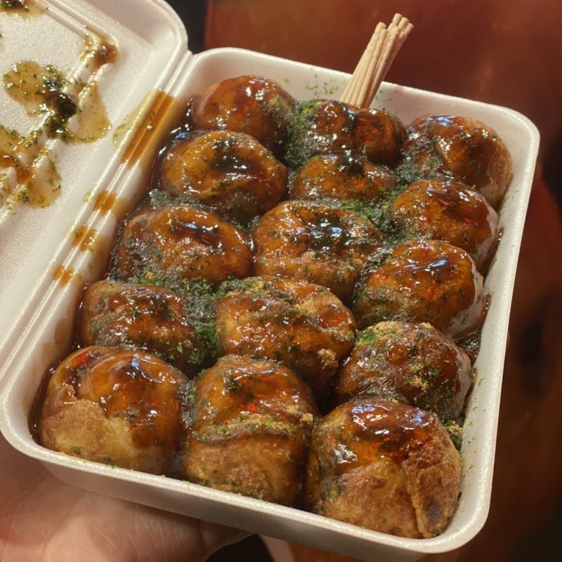 たこやき(甘口ソース)15個(なにわのたこやき )