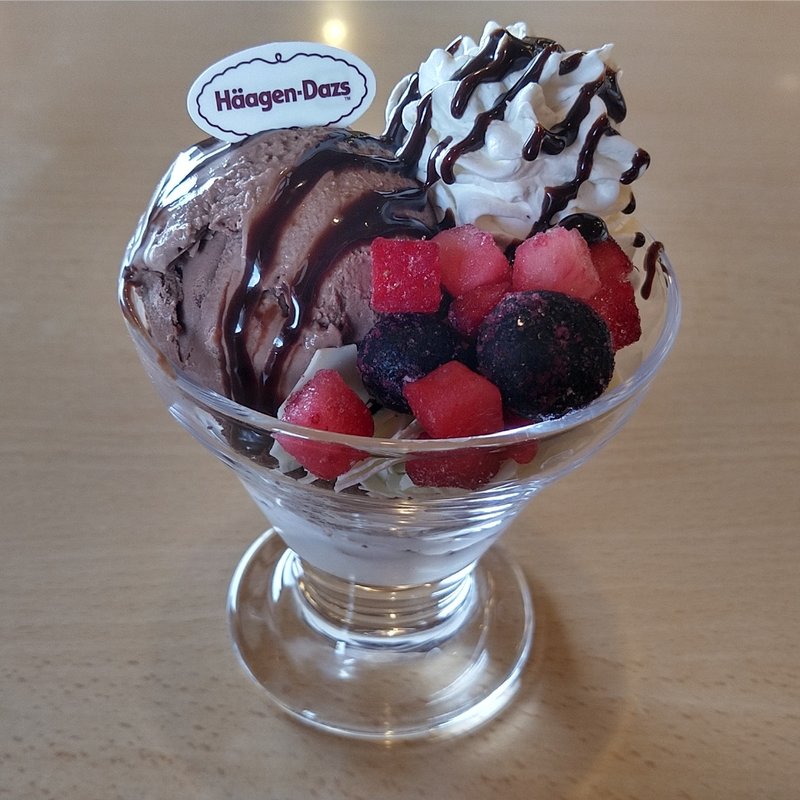 ハーゲンダッツ･濃厚チョコアイスのミニパフェ(ジョイフル 宮城佐沼店 )