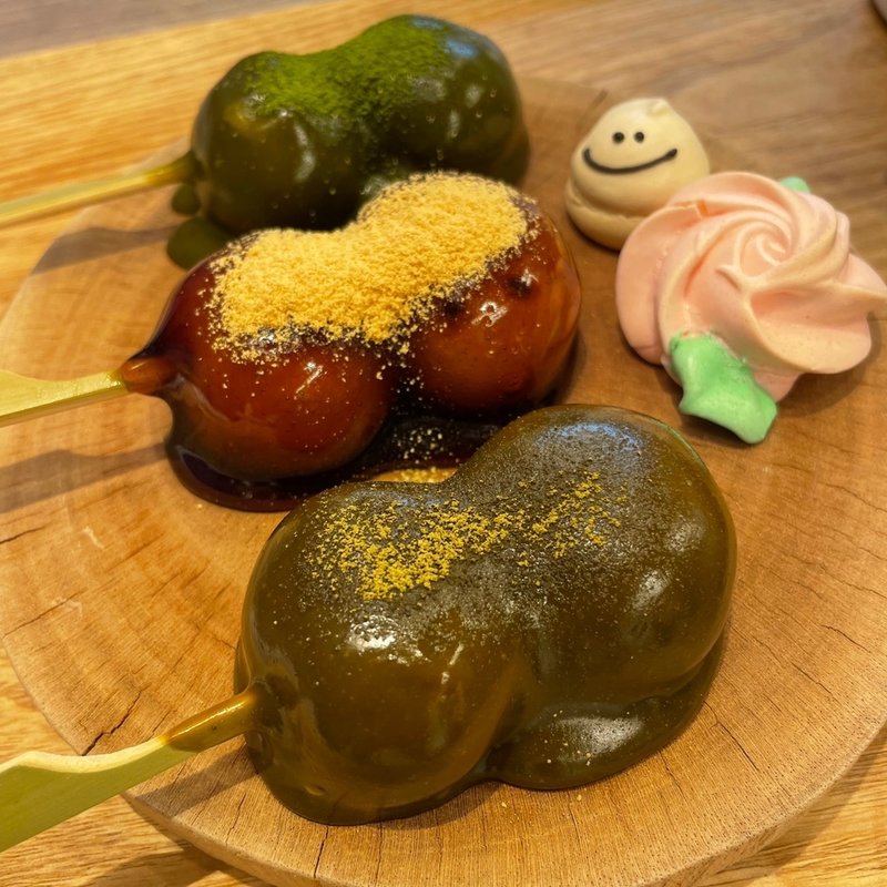 団子セット(まるふじカフェ 阿倍野HOOP)