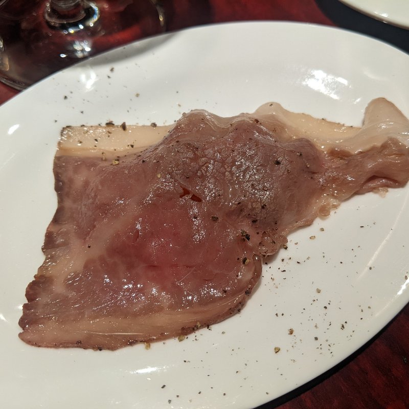 ローストビーフ炙り(湯島エスターテ)