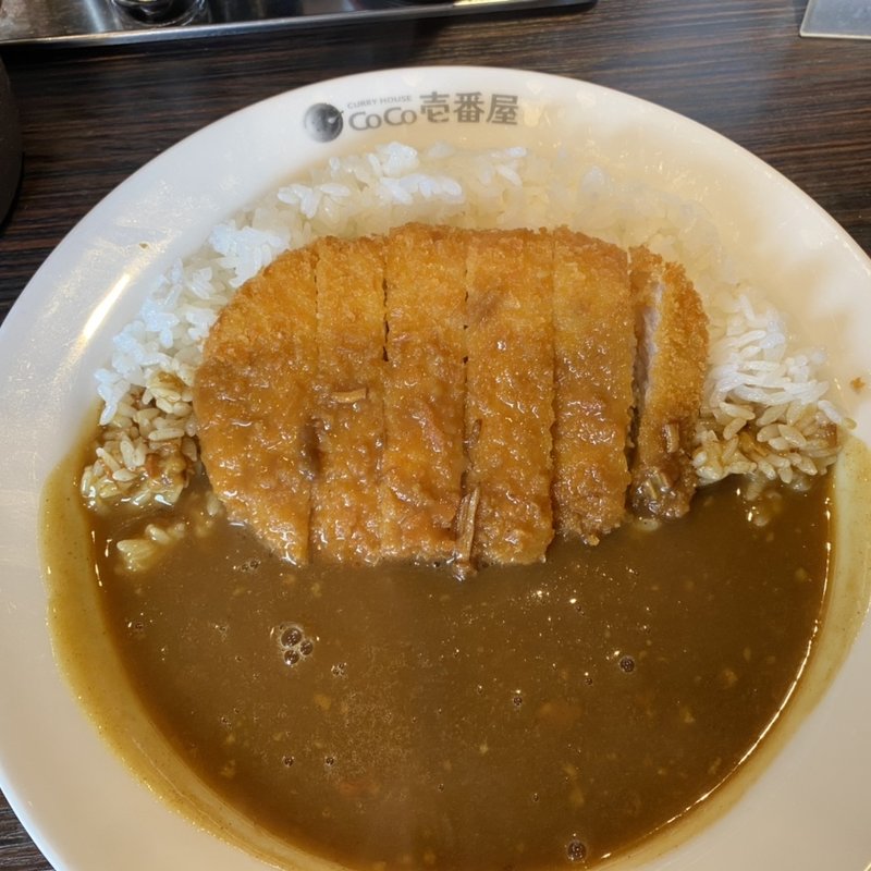 ロースカツカレー(カレーハウス CoCo壱番屋 平野瓜破店)