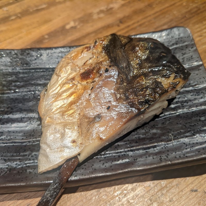 とろ塩さば(炭火焼専門食処 白銀屋 溜池分店)