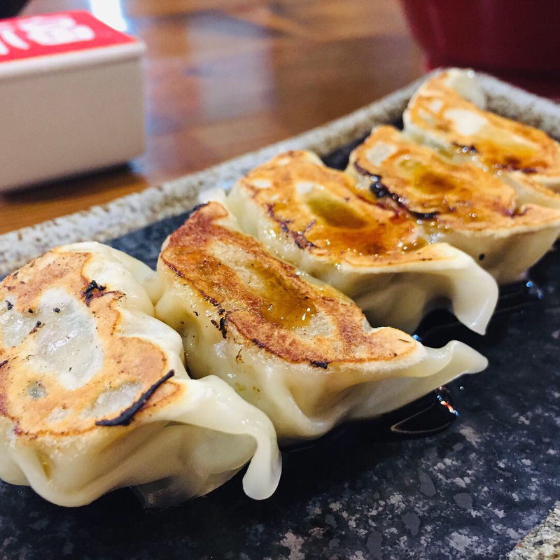 餃子(麺の房 雨ニモマケズ)