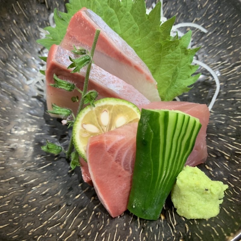 ぶり二種盛り合わせ(和びすとろ ぶり中野)