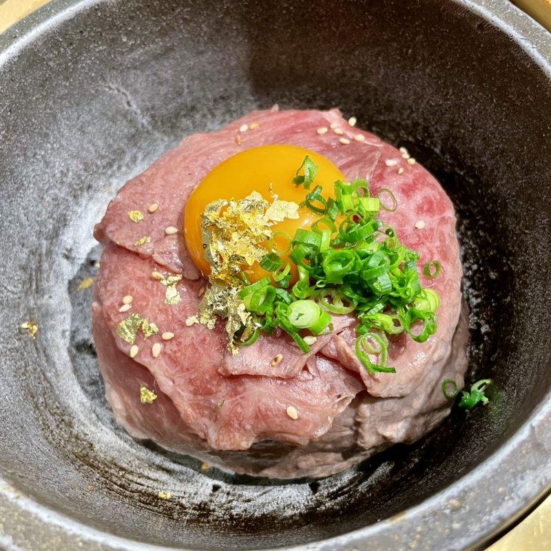 能登和牛A5 五秒炙り丼(東山 志)