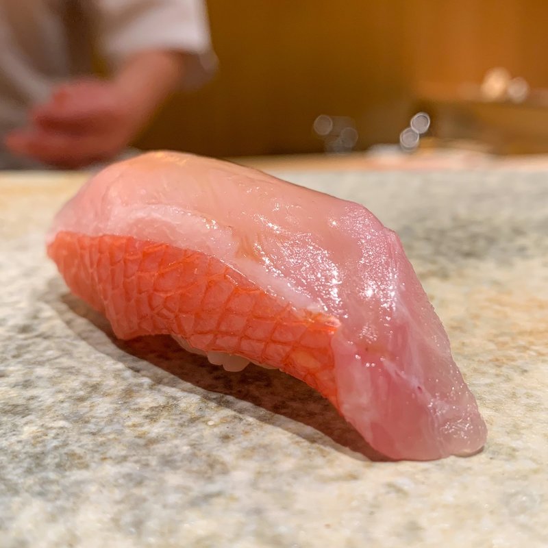 金目鯛(鮨つぼみ)