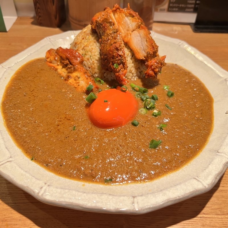 カレーチャーハン(カレー名人 新富町店 （【旧店名：カレー革命　新富町店】）)