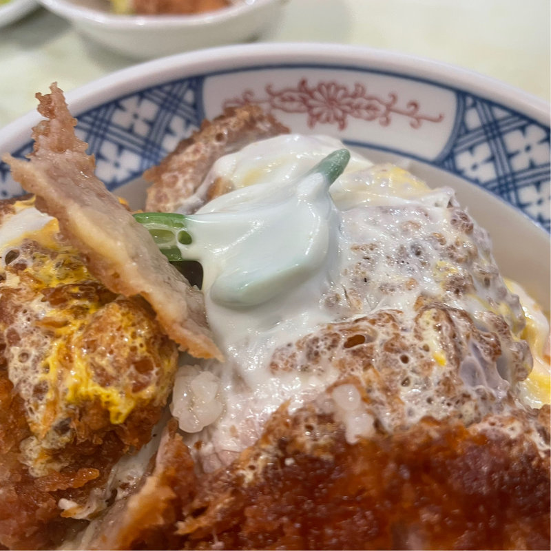 ヒレカツ丼(とんかつ　あけぼの)