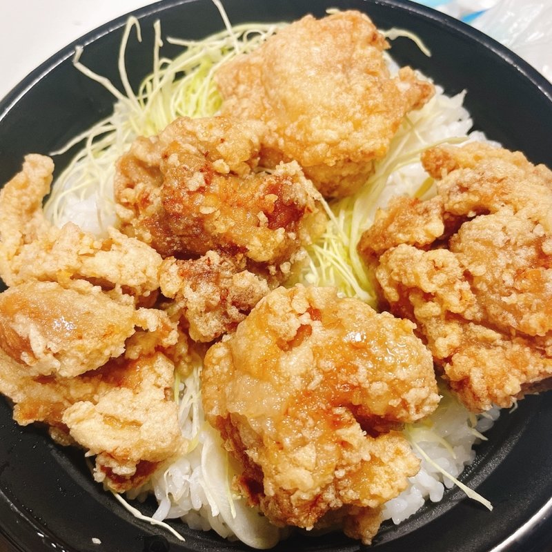 唐揚げ丼(デリズ立石店)