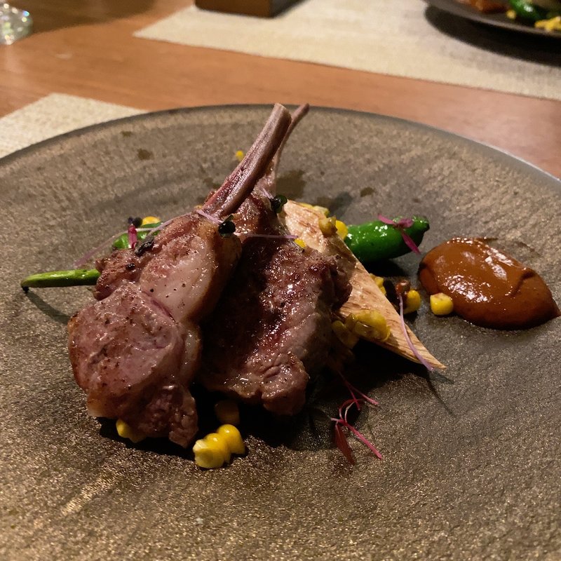 豪 ラムチョップ 知多半島 甘長とうがらし(Restaurant154)