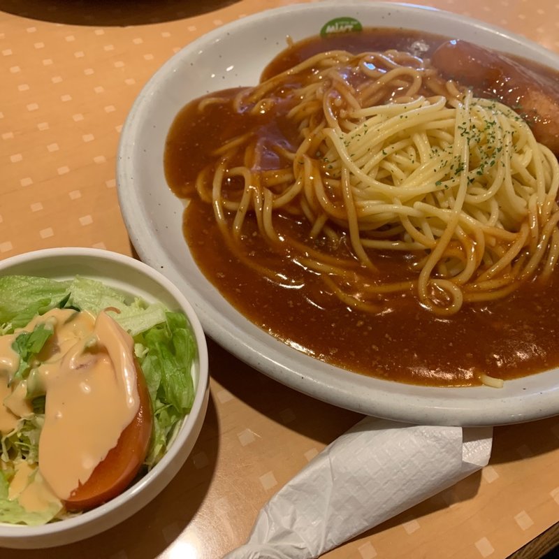 あんかけスパゲッティ　カニクリームコロッケ(ミントハウス 大治店 )
