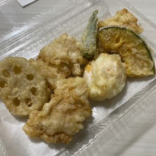 鶏たま天ぷら盛り合わせ(さん天 伊丹昆陽店 )