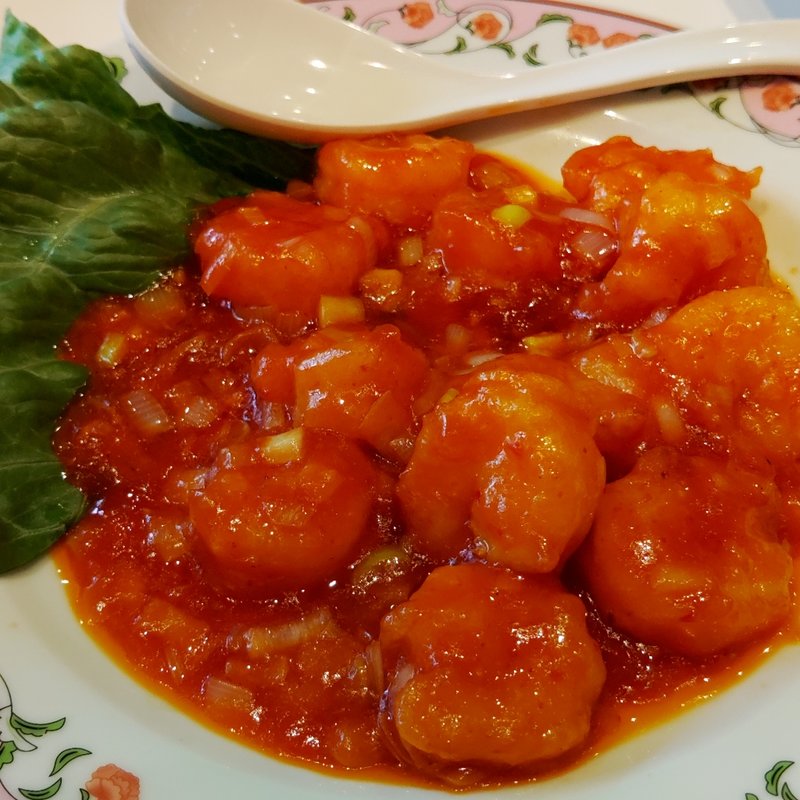 エビチリ(餃子の王将 高砂店 )