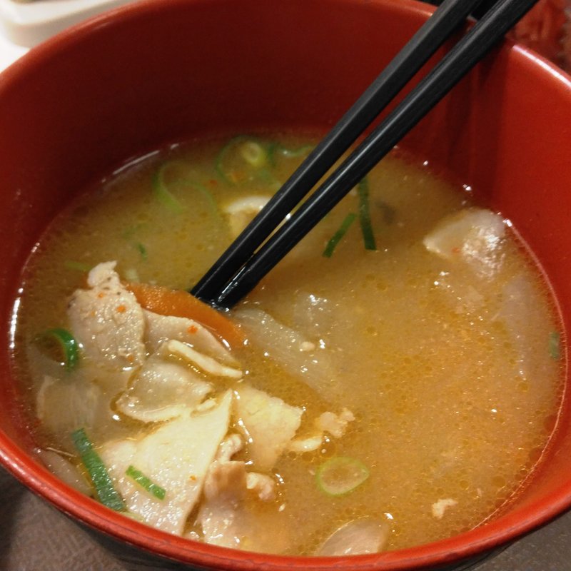 とん汁(すき家 163号門真殿島店)