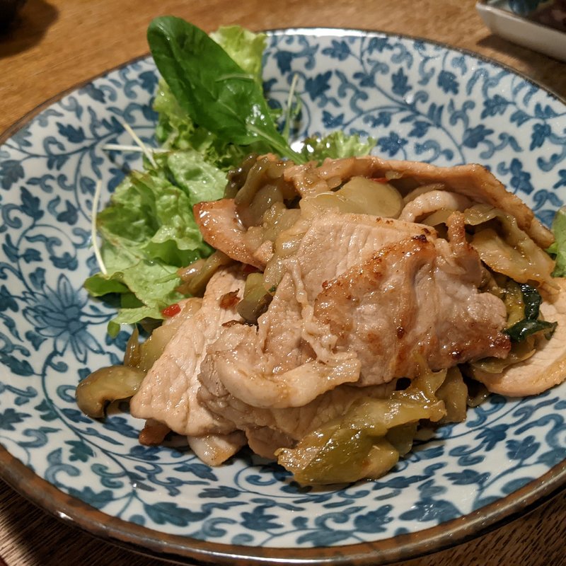 ザーサイ肉炒め(ねぎ亭 )