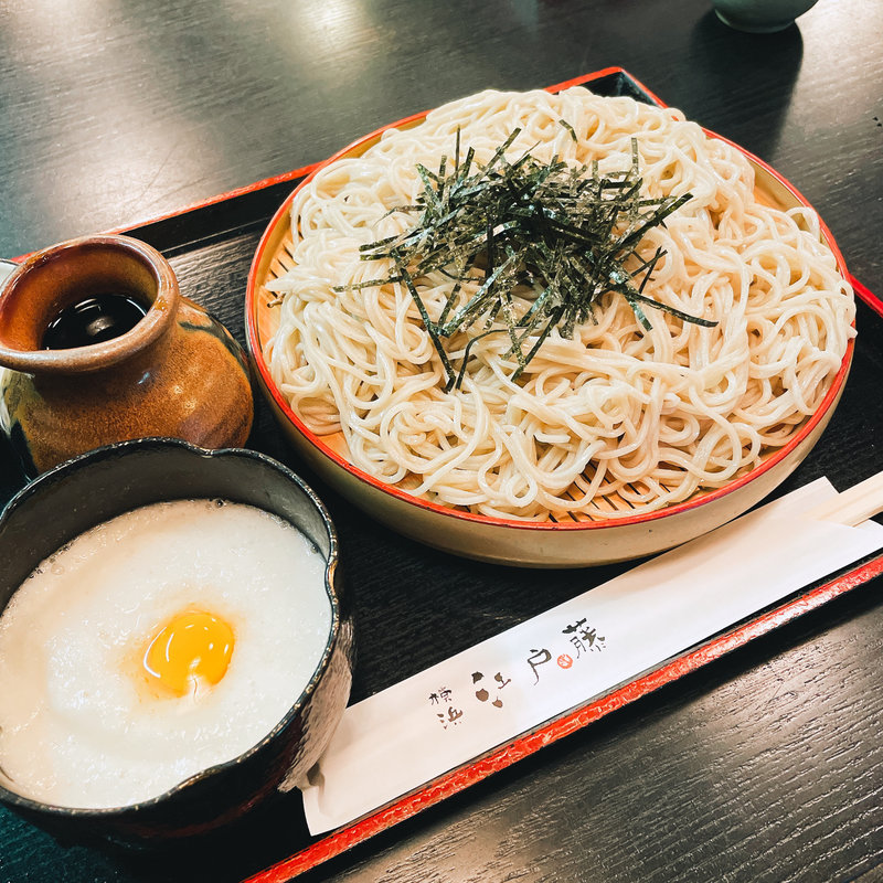 とろろそば(江戸藤)