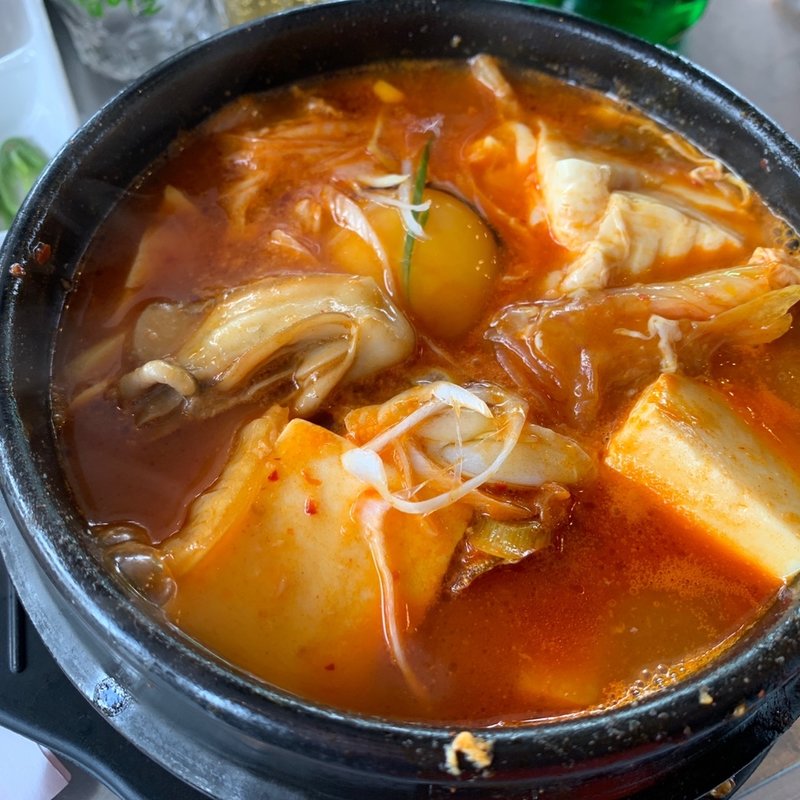 牡蠣スンドゥブ(てじ韓　稲沢店)