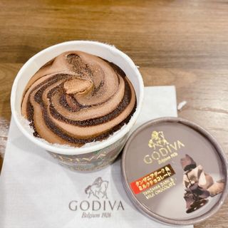 アイス　タンザニアダーク&ミルクチョコレート(ゴディバ イオンモール京都桂川店 （GODIVA）)