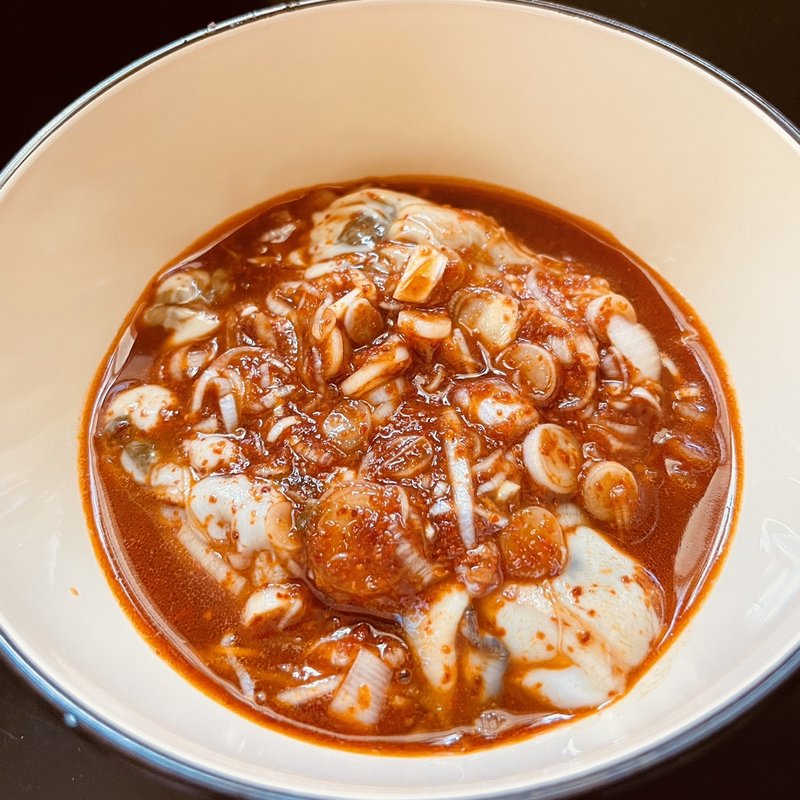 超激辛牡蠣キムチ(自宅)