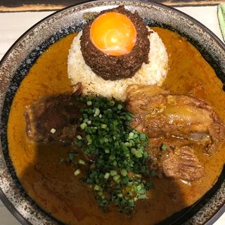 MIX・並（豚・キーマ・中華アーチャール）(吉田カレー  )
