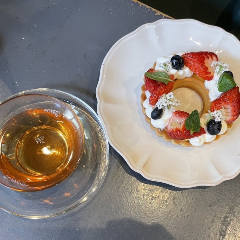 幸せのリースタルト　いちご(CORAL KITCHEN at garden)