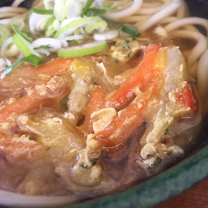 天ぷらうどん(しゃぼてん )